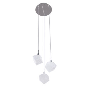Pendant lamp Lux Zen 28w – modern pendant lamp in chrome and metal alloy