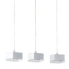 Pendant lamp Lux Seth 12.6w – modern pendant lamp in chrome and acrylic