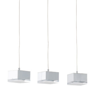 Pendant lamp Lux Seth 12.6w – modern pendant lamp in chrome and acrylic
