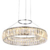 Pendant lamp Lux Maxis – modern pendant lamp in chrome and steel