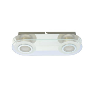 Flush mount ceiling light Lux Flavio – flush mount ceiling lights in chrome and metal