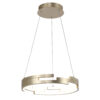 Pendant lamp Lux Velar 60w – modern pendant lamp in gold and steel