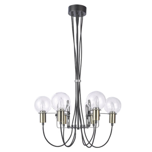 Pendant lamp Lux Gianni – modern pendant lamp in black