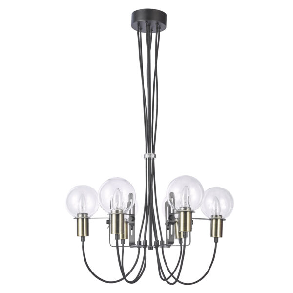 Pendant lamp Lux Gianni – modern pendant lamp in black