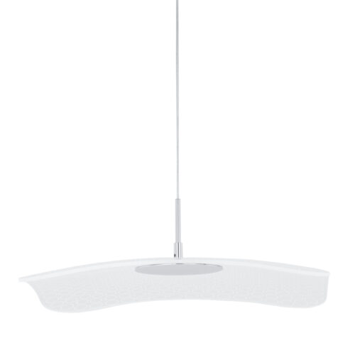Pendant lamp Lux Blossom – modern pendant lamp in chrome