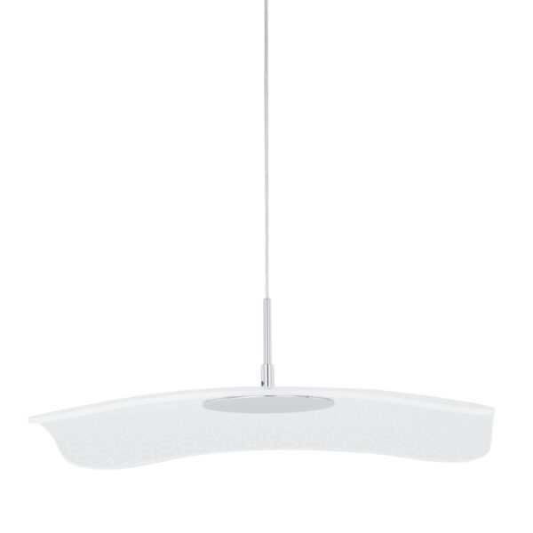 Pendant lamp Lux Blossom – modern pendant lamp in chrome