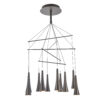 Pendant lamp Lux Luca 50w – modern pendant lamp in coffee and steel