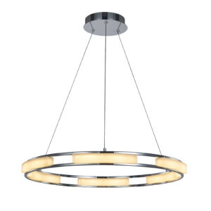 Pendant lamp Lux Theodore – modern pendant lamp in chrome and metal