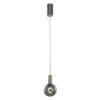 Pendant lamp Lux Aria – modern pendant lamp in chrome and metal