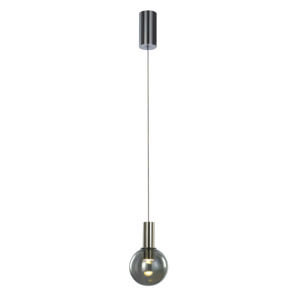 Pendant lamp Lux Aria – modern pendant lamp in chrome and metal