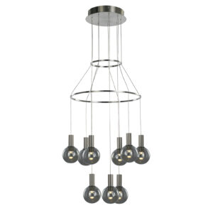 Pendant lamp Lux Aria 27w – modern pendant lamp in satin and metal