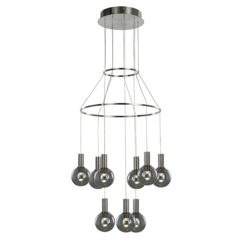 Pendant lamp Lux Aria 27w – modern pendant lamp in satin and metal