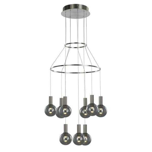 Pendant lamp Lux Aria 27w – modern pendant lamp in satin and metal