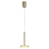 Pendant lamp Lux Oliver – modern pendant lamp in gold and steel