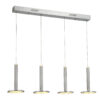Pendant lamp Lux Oliver – modern pendant lamp in satin nickel and steel