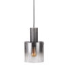 Pendant lamp Lux Javier – modern pendant lamp in smoked black and metal alloy
