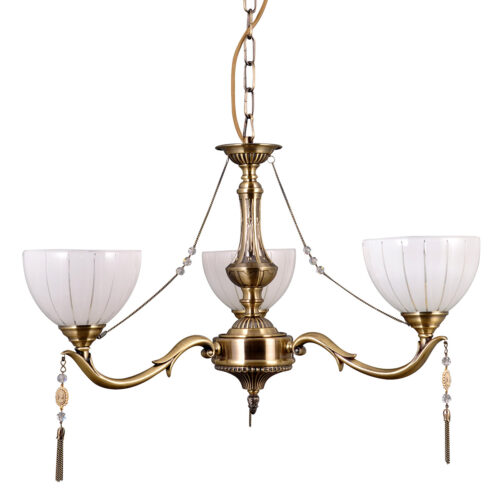 Chandelier Lux Baxio 60w – luxury chandelier in gold and metal alloy