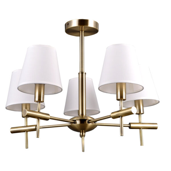 Chandelier Lux Balter – luxury chandelier in gold and metal