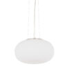 Pendant lamp Lux Ufo – modern pendant lamp in white and metal alloy
