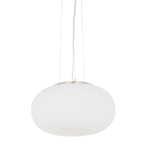 Pendant lamp Lux Ufo – modern pendant lamp in white and metal alloy