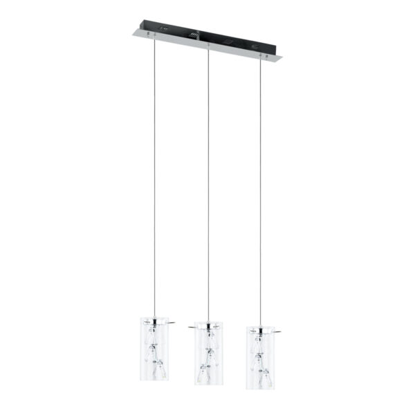 Pendant lamp Lux Shine – modern pendant lamp in chrome and metal alloy