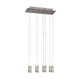 Pendant lamp Lux Sople – modern pendant lamp in chrome and metal alloy