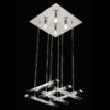 Pendant lamp Lux Diamond 60w – modern pendant lamp in chrome and metal alloy