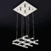 Pendant lamp Lux Diamond – modern pendant lamp in chrome and metal alloy