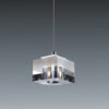 Pendant lamp Lux Cubric – modern pendant lamp in chrome and metal alloy