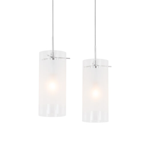Pendant lamp Lux Blend 60w – modern pendant lamp in chrome and metal alloy