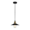 Pendant lamp Lux Kermio 60w – modern pendant lamp in black and metal