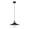 Pendant lamp Lux Kermio – modern pendant lamp in black and metal