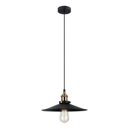 Pendant lamp Lux Kermio – modern pendant lamp in black and metal
