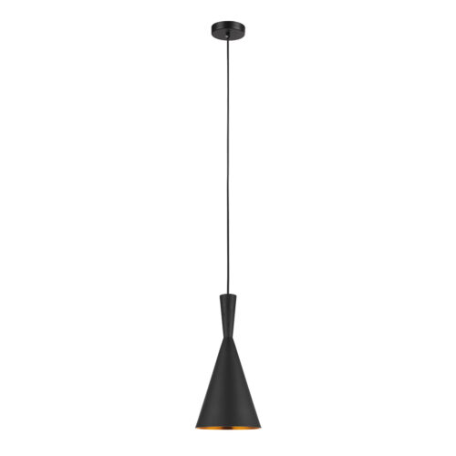 Pendant lamp Lux Pedro 60w – modern pendant lamp in black