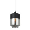 Pendant lamp Lux Molina – modern pendant lamp in black and steel