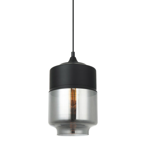 Pendant lamp Lux Molina – modern pendant lamp in black and steel