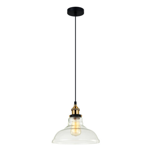 Pendant lamp Lux Hubert – modern pendant lamp in black