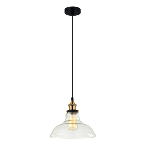 Pendant lamp Lux Hubert – modern pendant lamp in black