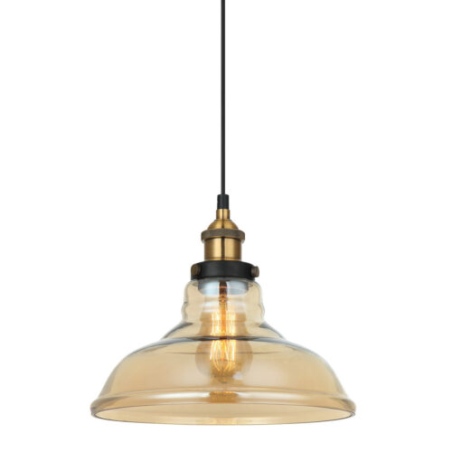 Pendant lamp Lux Hubert – modern pendant lamp in black