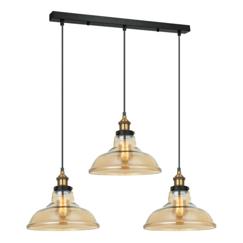 Pendant lamp Lux Hubert – modern pendant lamp in black