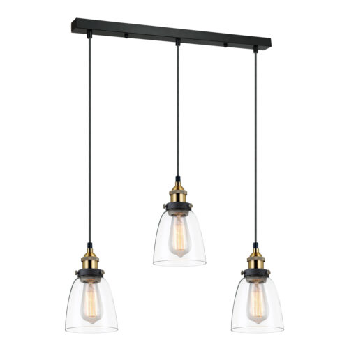 Pendant lamp Lux Francis 40w – modern pendant lamp in black