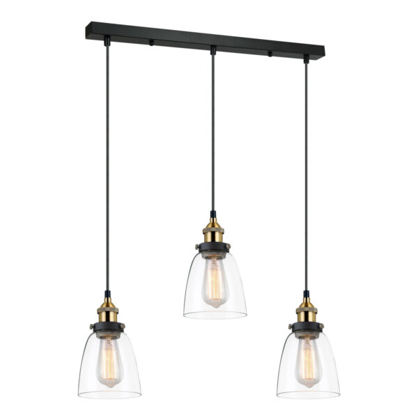 Pendant lamp Lux Francis 40w – modern pendant lamp in black