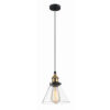 Pendant lamp Lux Getan – modern pendant lamp in black