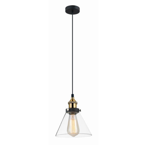 Pendant lamp Lux Getan – modern pendant lamp in black