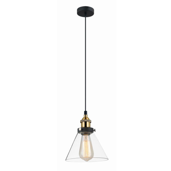 Pendant lamp Lux Getan – modern pendant lamp in black