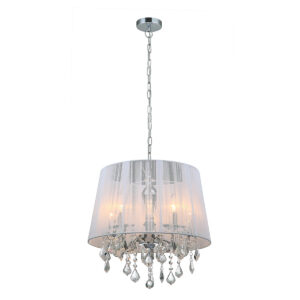 Pendant lamp Lux Cornelia 40w – modern pendant lamp in chrome