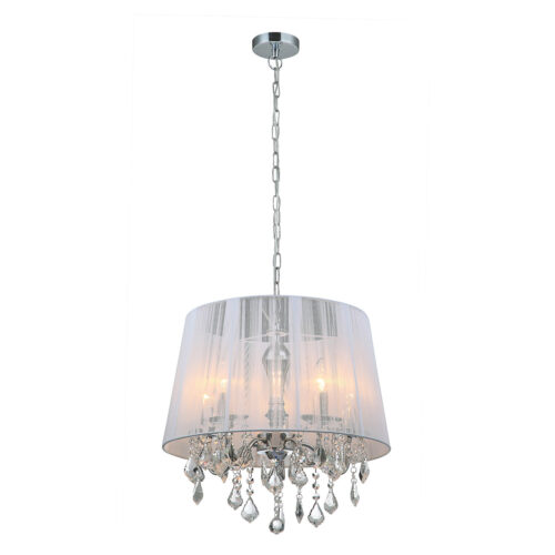 Pendant lamp Lux Cornelia 40w – modern pendant lamp in chrome