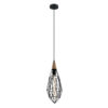 Pendant lamp Lux Maelle 40w – modern pendant lamp in black and metal