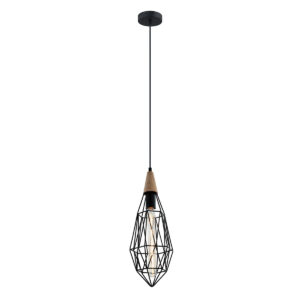 Pendant lamp Lux Maelle 40w – modern pendant lamp in black and metal