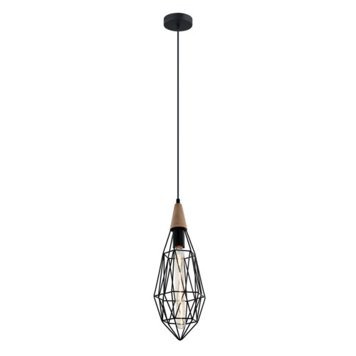 Pendant lamp Lux Maelle 40w – modern pendant lamp in black and metal